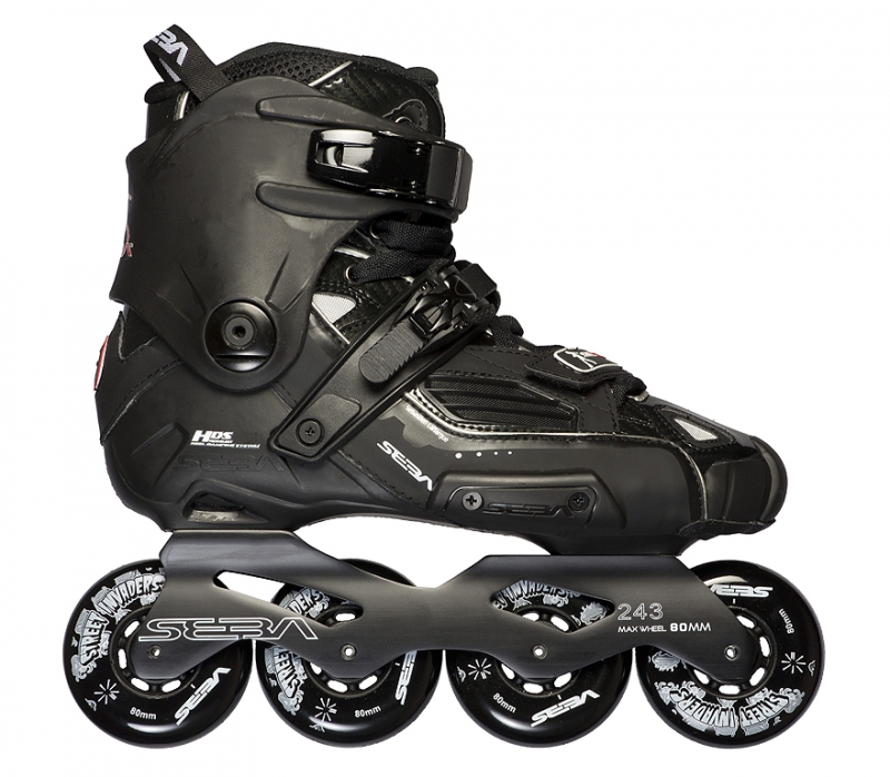 SEBA HIGH Inline Skate / Free Skates 2014 black eBay