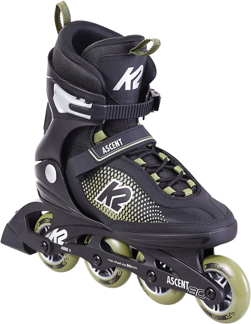 K2 ASCENT 80 M Inline Skate black/olive - 44,5 kaufen