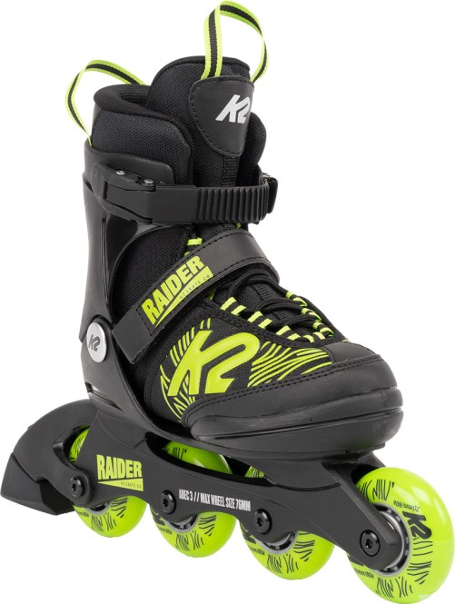 K2 RAIDER Kinder Inline Skate black/lime - 32-37 kaufen