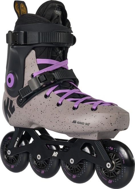 K2 GRID 90 Inline Skate 2024 grey/purple - 43,5 kaufen