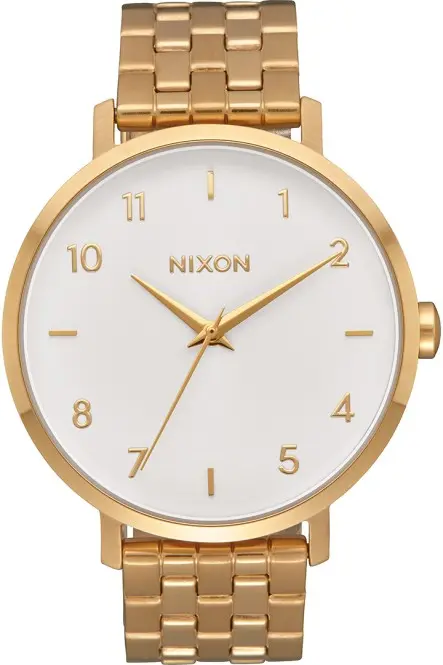 NIXON ARROW Uhr all gold/white