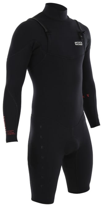 ION ELEMENT 2/2 CHEST ZIP LS Shorty 2022 black - XS