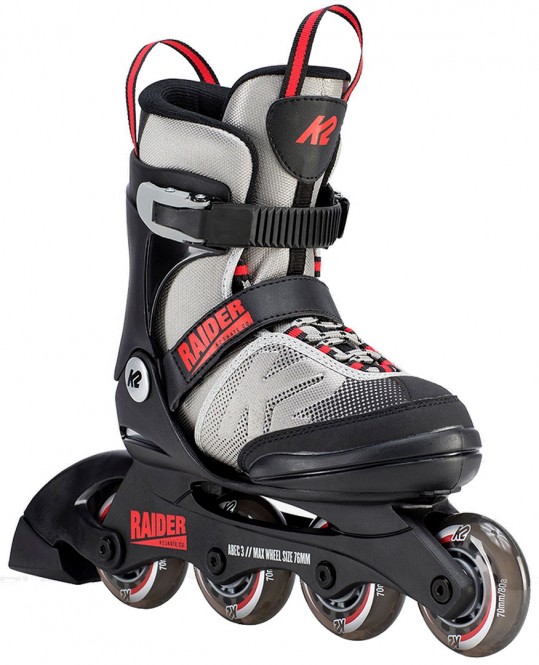 K2 RAIDER Kinder Inline Skate grey/red/black - 29-34 kaufen