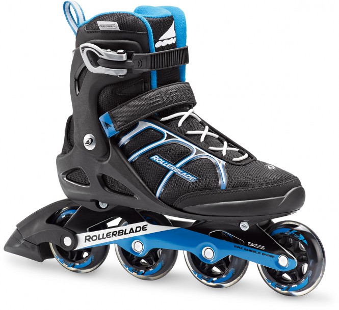 ROLLERBLADE SIRIO 80 Inline Skate black/blue - 45 kaufen